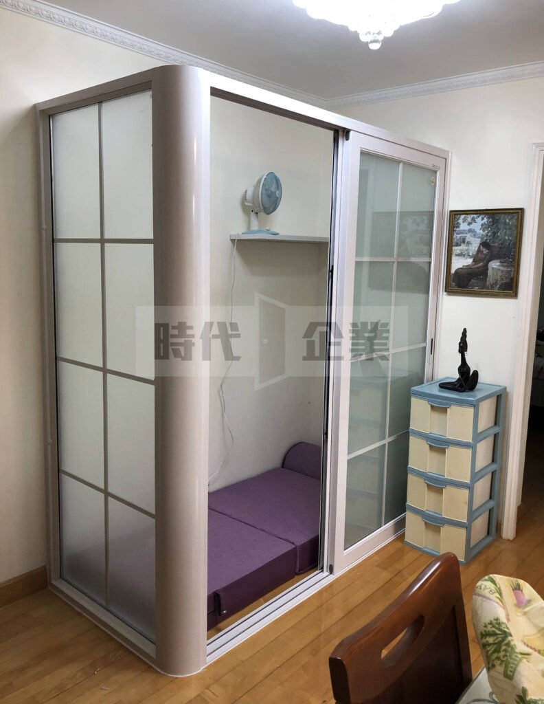 香港工人房設計，床位+生活空間=工人房Help's room Idea